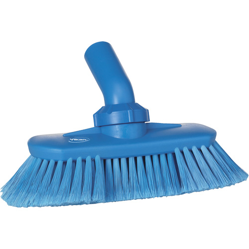 Brosse de lavage aliment&eacute;e en eau et &agrave; angle r&eacute;glable, Soies Doux, Longueur de 9-1/4", Bleu Seaboard Timber Mart