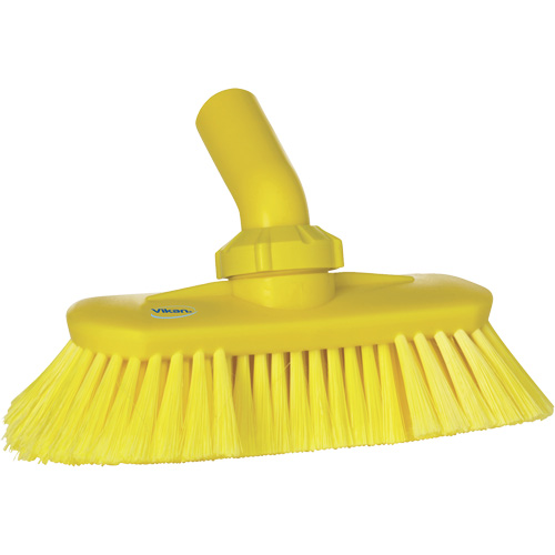 Brosse de lavage aliment&eacute;e en eau et &agrave; angle r&eacute;glable, Soies Doux, Longueur de 9-1/4", Jaune Seaboard Timber Mart
