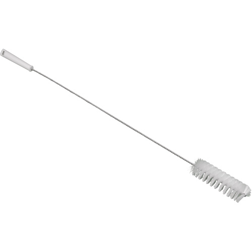 Brush with Flexible Handle, Medium Bristles, 36" Long, White Seaboard Timber Mart