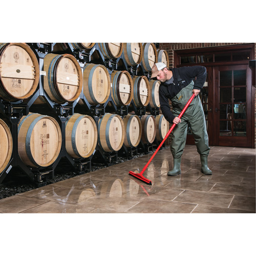 Raclette &agrave; t&ecirc;te fixe pour l'hygi&egrave;ne alimentaire, 20", Vert Seaboard Timber Mart