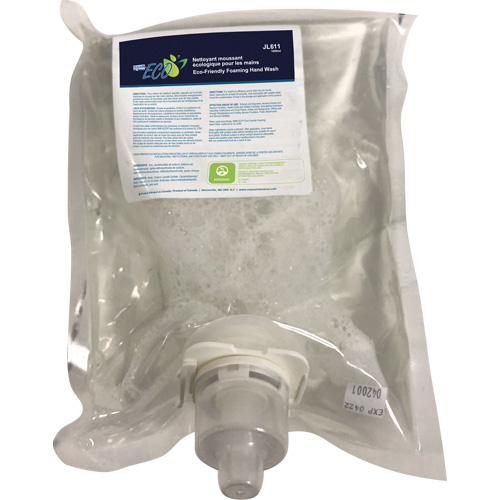 Savon &agrave; mains &eacute;cologique, Mousse, 1 L, Sans parfum Seaboard Timber Mart