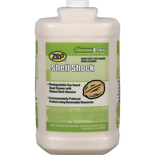 Nettoyant surpuissant pour les mains Shell Shock, Cr&egrave;me, 3,78 L, Cruche, Parfum&eacute; Seaboard Timber Mart