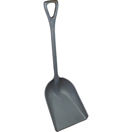 One-Piece Regrind Shovel, Plastic, Polypropylene Blade, D-Grip Handle, 25" Long Seaboard Timber Mart