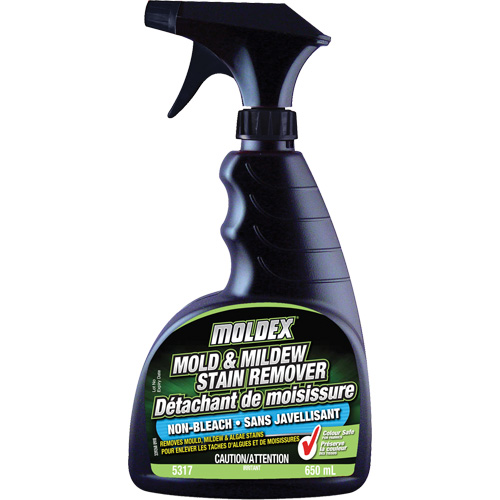 Non-Bleach Mold & Mildew Stain Remover, 650 ml, Trigger Bottle Seaboard Timber Mart