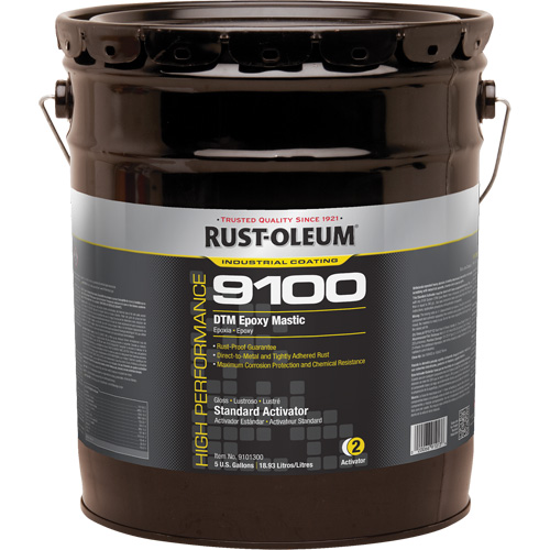 Activateur standard pour mastic &eacute;poxy DTM du syst&egrave;me 9100, 5 gal., Seau Seaboard Timber Mart