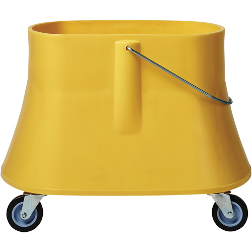 Seau pour vadrouille Champ, Capacit&eacute; de 10 gal. US (40 pintes), Jaune Seaboard Timber Mart