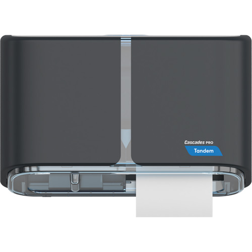 Distributeur haute capacit&eacute; de papier hygi&eacute;nique Pro Tandem &agrave; deux rouleaux, c&ocirc;te &agrave; c&ocirc;te, Multiple Capacit&eacute; du rouleau Seaboard Timber Mart