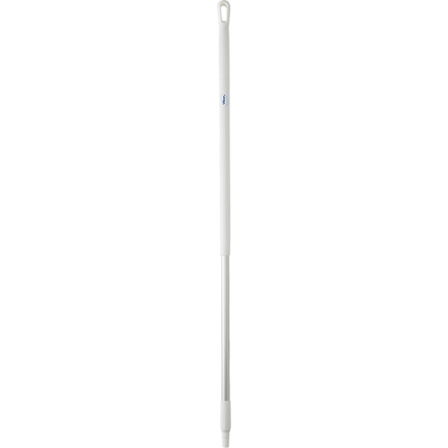 Handle, Broom/Scraper/Squeegee, White, Standard, 51" L Seaboard Timber Mart