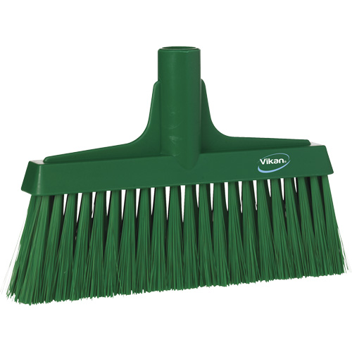 T&ecirc;te de balai droit, Crins Cors&eacute;/Fin, 10-1/4", Polyester, Vert Seaboard Timber Mart