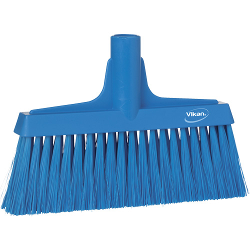T&ecirc;te de balai droit, Crins Cors&eacute;/Fin, 10-1/4", Polyester, Bleu Seaboard Timber Mart