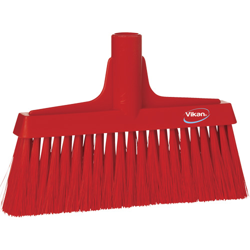 T&ecirc;te de balai droit, Crins Cors&eacute;/Fin, 10-1/4", Polyester, Rouge Seaboard Timber Mart