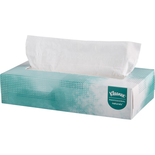 Kleenex&reg; Naturals Facial Tissues, 2 Ply, 8.4" L x 8" W, 125 Sheets/Box Seaboard Timber Mart
