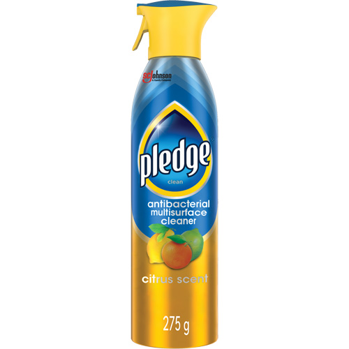 Pledge&reg; Multi Surface Cleaner & Disinfectant, 275 ml, Aerosol Can Seaboard Timber Mart