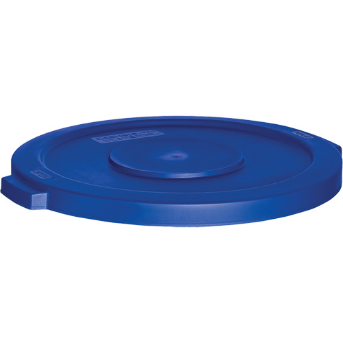 Couvercle pour contenant &agrave; d&eacute;chets, Couvercle plat, Plastique, Convient aux contenants 22" dia. Seaboard Timber Mart