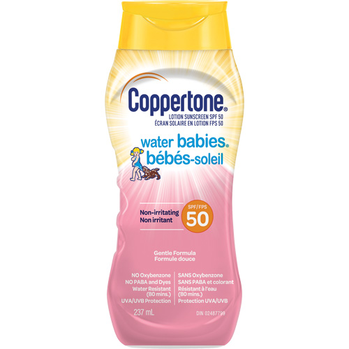 &eacute;cran solaire non irritant Water Babies, FPS 50, Lotion Seaboard Timber Mart