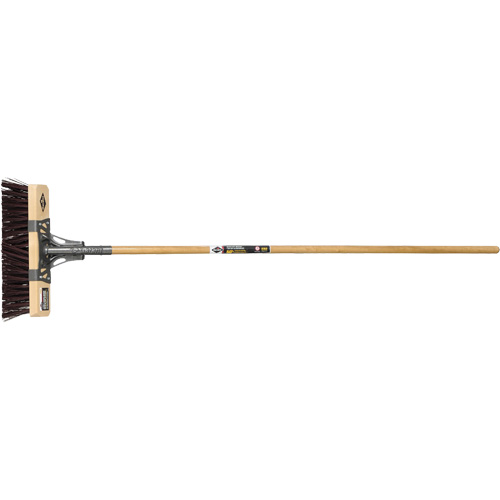 Street Broom, 18", X-Coarse, Synthetic Bristles Seaboard Timber Mart