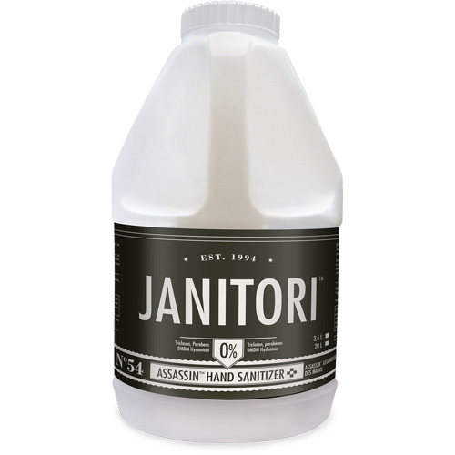 D&eacute;sinfectant pour les mains 54 Assassin, 4000 ml, Cruche, 70 % alcool Seaboard Timber Mart