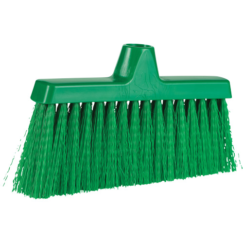 ColorCore Angle Head Broom, Medium Bristles, 10", Polypropylene, Green Seaboard Timber Mart