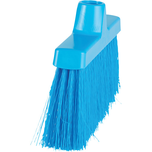 ColorCore Angle Head Broom, Medium Bristles, 10", Polypropylene, Blue Seaboard Timber Mart