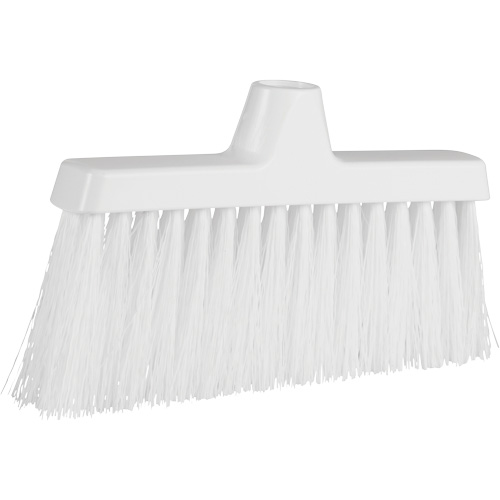 ColorCore Angle Head Broom, Medium Bristles, 10", Polypropylene, White Seaboard Timber Mart