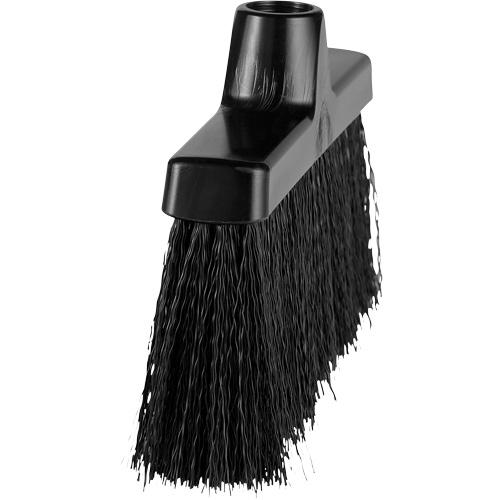 ColorCore Angle Head Broom, Medium Bristles, 10", Polypropylene, Black Seaboard Timber Mart
