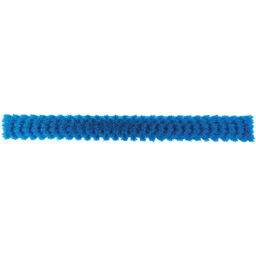 ColorCore Push Broom, Fine Bristles, 24", Polypropylene, Blue Seaboard Timber Mart