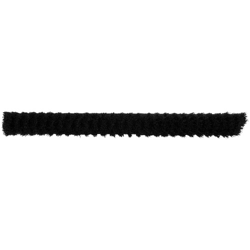 ColorCore Push Broom, Fine Bristles, 24", Polypropylene, Black Seaboard Timber Mart