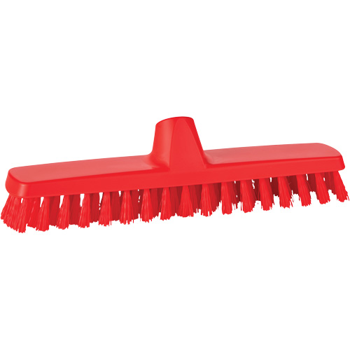 Brosse &agrave; r&eacute;curer ColorCore pour murs, Soies Ferme, Longueur de 12", Rouge Seaboard Timber Mart