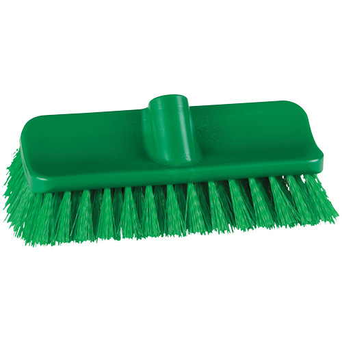 ColorCore High-Low Brush, Stiff Bristles, 10" Long, Green Seaboard Timber Mart