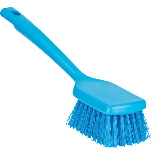 ColorCore Short Handle Brush, Stiff Bristles, 12" Long, Blue Seaboard Timber Mart