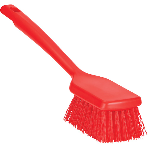 Brosse &agrave; manche court ColorCore, Soies Ferme, Longueur de 12", Rouge Seaboard Timber Mart
