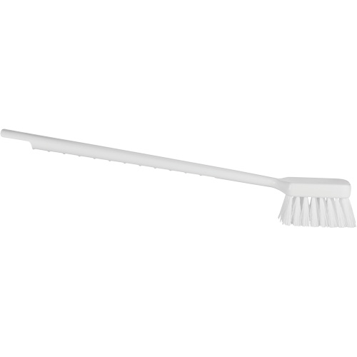 ColorCore Long Handle Brush, Stiff Bristles, 20" Long, White Seaboard Timber Mart