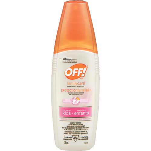 Insectifuge Off! Protection familiale &agrave; parfum de Fraîcheur tropicale, DEET &agrave; 5 %, Vaporisateur, 175 ml Seaboard Timber Mart