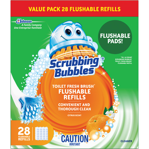 Scrubbing Bubbles&reg; Fresh Brush&reg; Toilet Brush Refills, Refill Seaboard Timber Mart