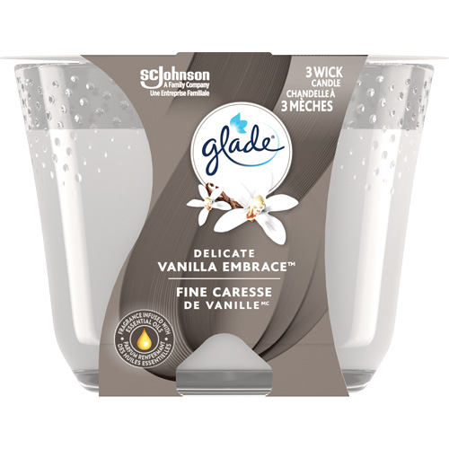 Glade&reg; 3-Wick Candle, Delicate Vanilla Embrace Seaboard Timber Mart