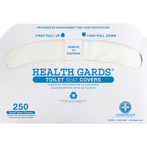 Health Gards&reg; Half-Fold Toilet Seat Covers Seaboard Timber Mart