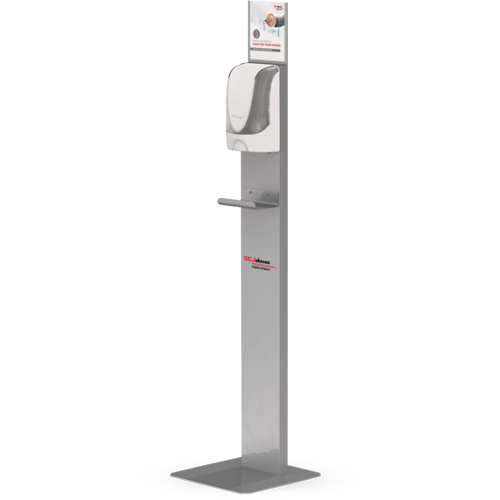 Touch-Free Hand Sanitizer Dispenser Floor Stand Seaboard Timber Mart