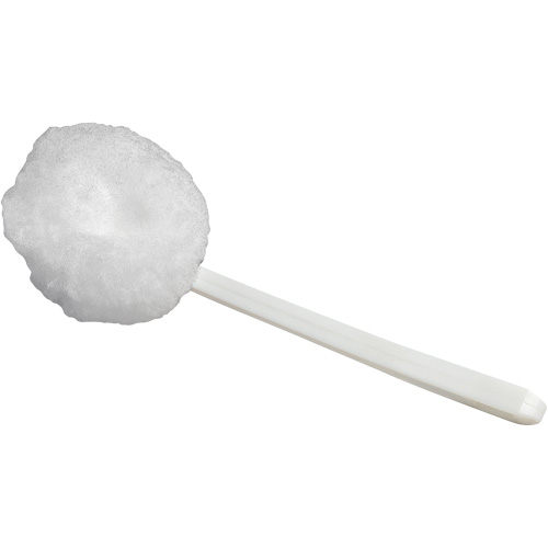 Bowl Swab Cleaning Brush, 12" L, Acrylic Bristles, White Seaboard Timber Mart