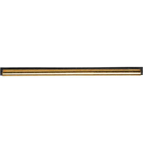 Window Squeegee Channel and Rubber, 14", Rubber, Brass Frame Seaboard Timber Mart
