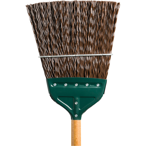 Track & Switch Broom, Wood Handle, Polypropylene Bristles, 52" L Seaboard Timber Mart
