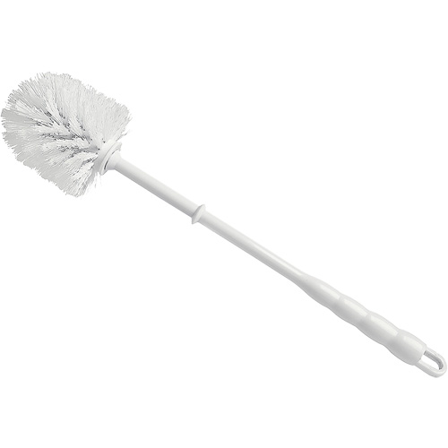 Brosse &agrave; cuvettes, 15-1/2" l, Soies Polypropyl&egrave;ne, Rouge/Blanc Seaboard Timber Mart