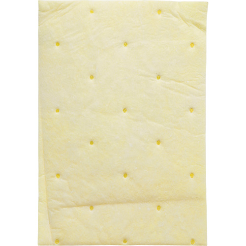 High Capacity Chemical Sorbent Pad, Hazmat, 14.5" x 9.25", 26.3 gal Absorbancy Seaboard Timber Mart