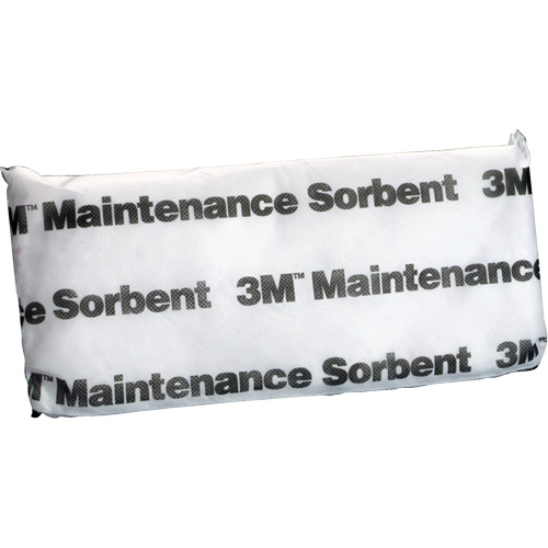 Maintenance Sorbent Pillow, Oil Only, 15" L x 7" W, 12.6 gal Absorbency/Pkg. Seaboard Timber Mart