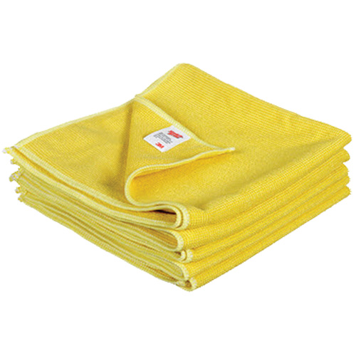Scotch-Brite High Performance Cleaning Cloth, Microfibre, Yellow Seaboard Timber Mart