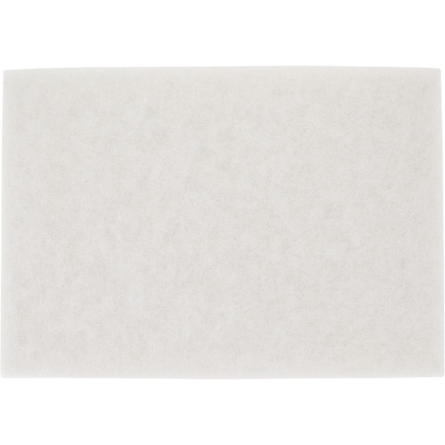 TopLine Speed Floor Pad, 14" x 20", Buffing/Cleaning/Polish, White Seaboard Timber Mart