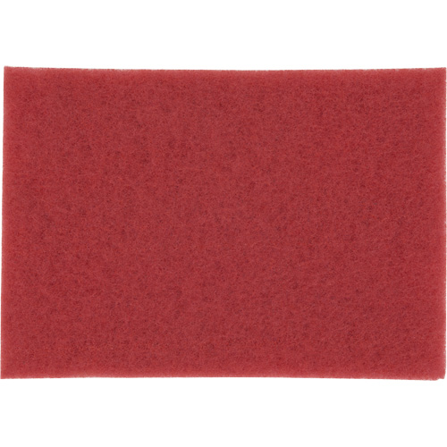 Hi-Performance Pad, 14" x28", Buffing/Cleaning, Red Seaboard Timber Mart