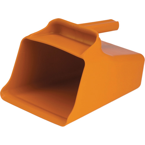 Mega Scoop, Plastic, Orange, 128 oz. Seaboard Timber Mart