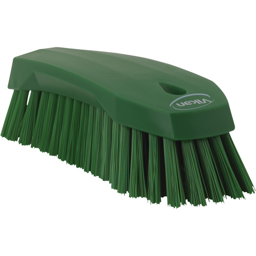 Grande brosse &agrave; main oblique, Soies Ferme, Longueur de 8", Vert Seaboard Timber Mart