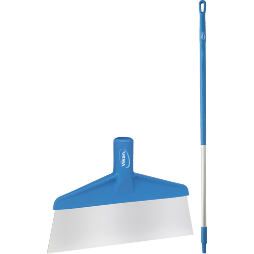 Grattoir &agrave; plancher avec manche, Bleu, 9-3/5" la x 55-9/10" lo Seaboard Timber Mart