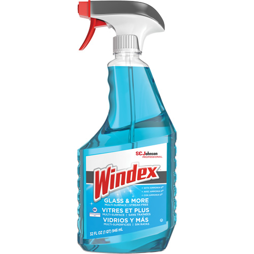 Nettoyant pour verre Windex avec Ammonia-D, 32 oz liq., Bouteille &agrave; g&acirc;chette Seaboard Timber Mart